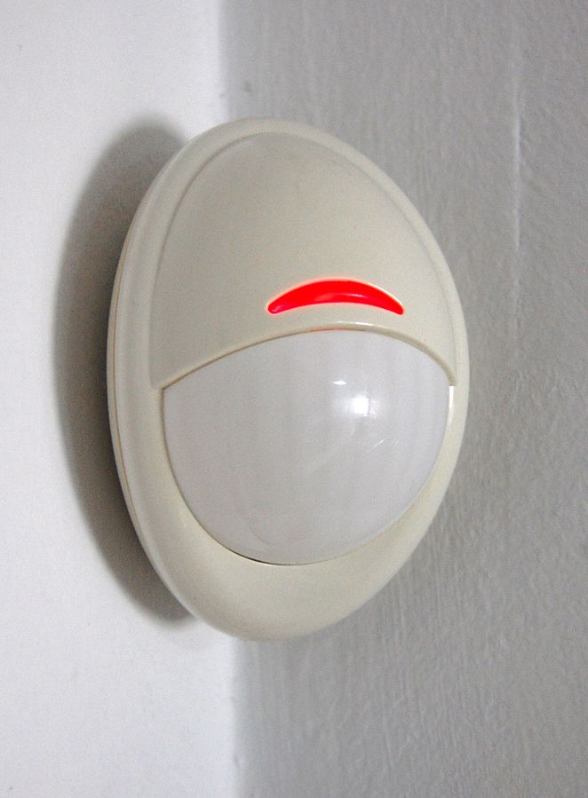 A passive infrared motion sensor